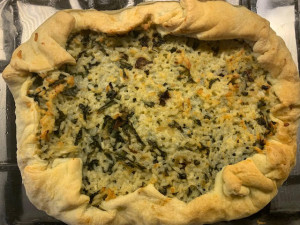 torta di riso pronta da gustare