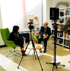 umberto curti ospite della biblioteca civica "saffi"