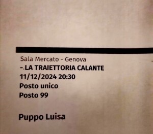 la traiettoria calante