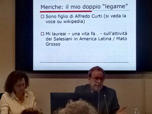 umberto curti al convegno sull'emigrazione presso il MEI di genova