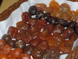 frutta candita